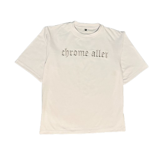 Chrome Alley White Tee – Street Soul Edition